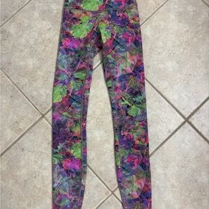 Lululemon Floral Print Womens Leggings